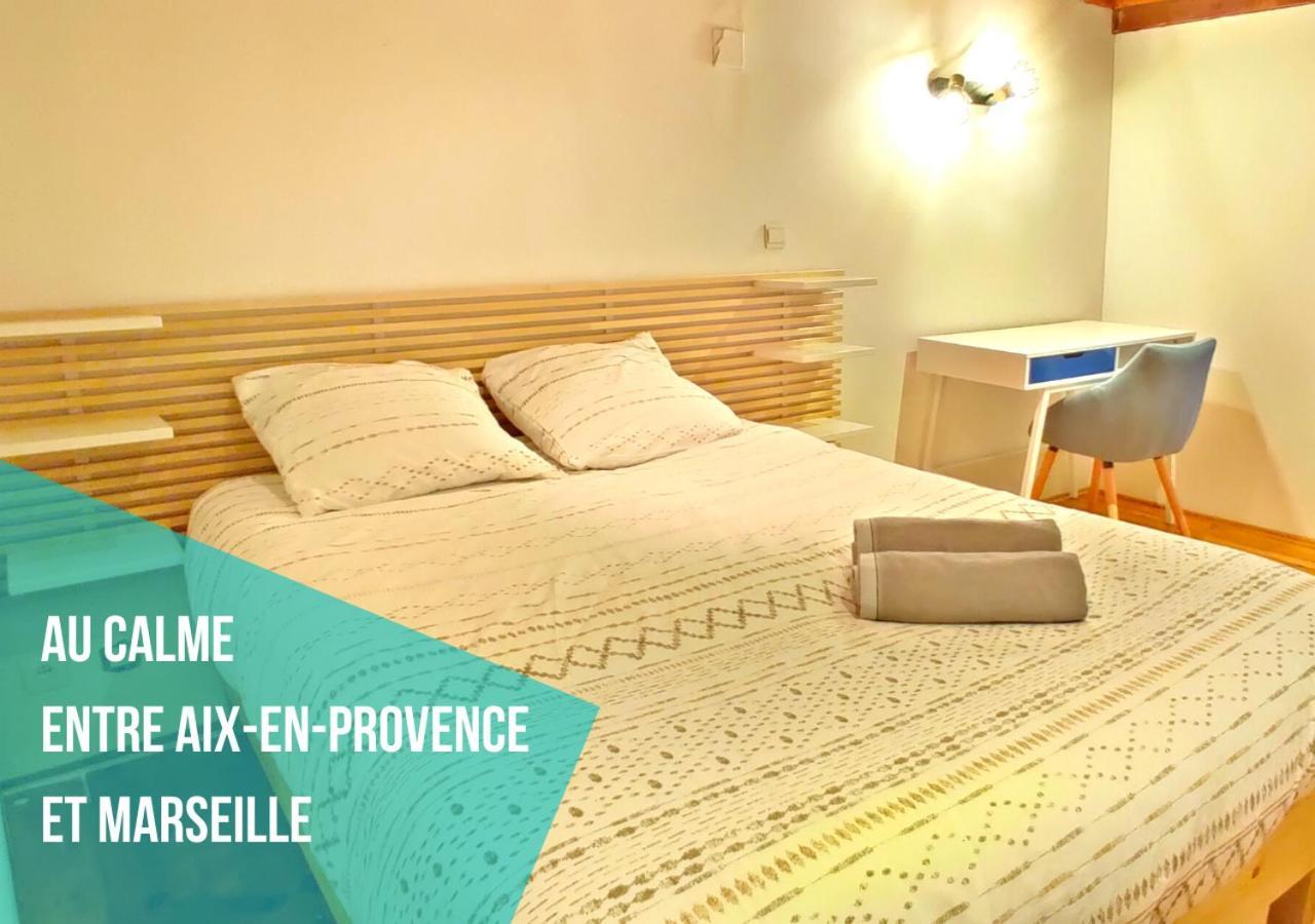 Entre Aix Et Marseille - Petite Maison A Auriol מראה חיצוני תמונה